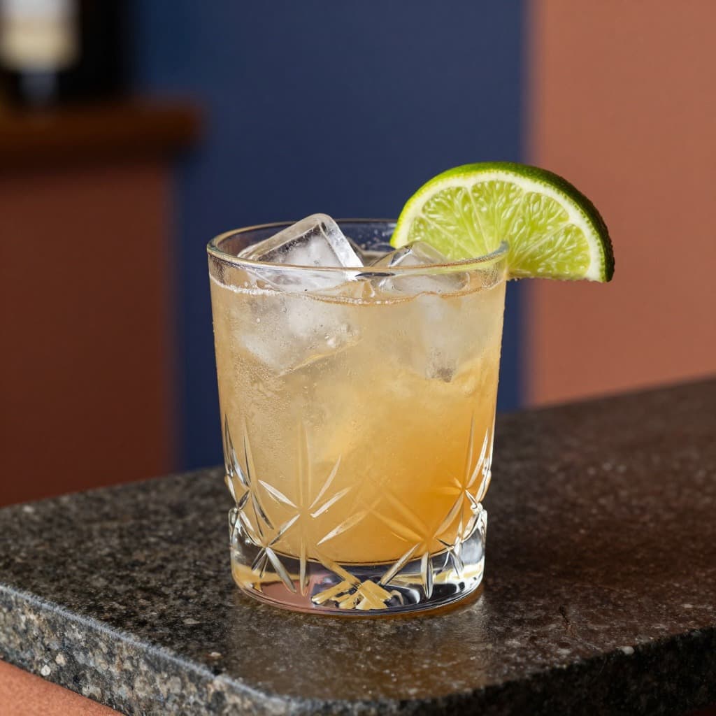 A Grand Margarita cocktail in an old fashioned glass